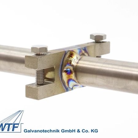 Titan Blechhalter verschweißt